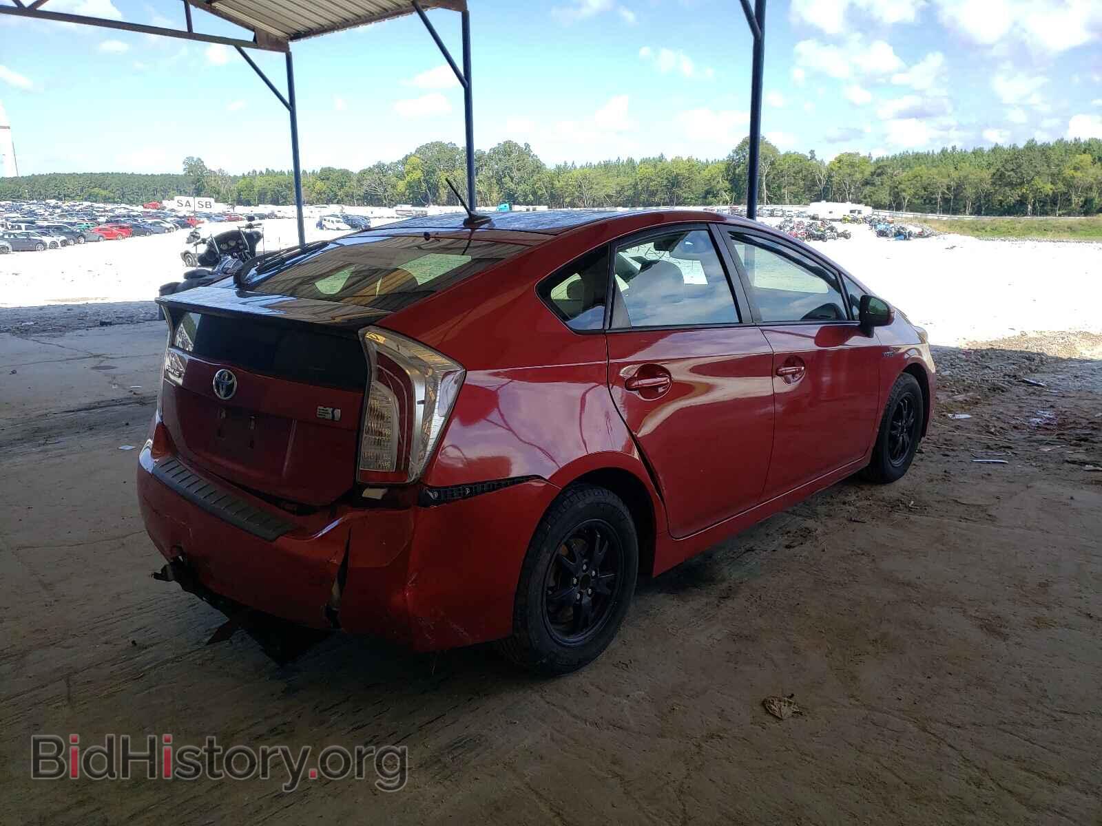 2013 TOYOTA PRIUS - VIN: JTDKN3DU6D5644913 - Фото 4