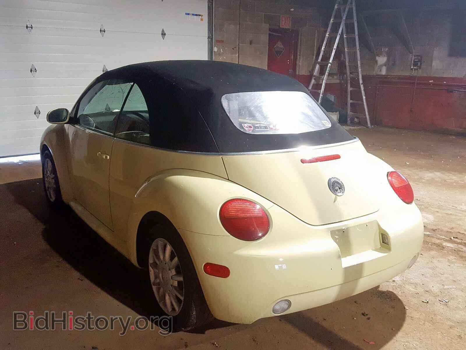 2004 VOLKSWAGEN BEETLE - VIN: 3VWCM31Y64M325940 - Фото 3