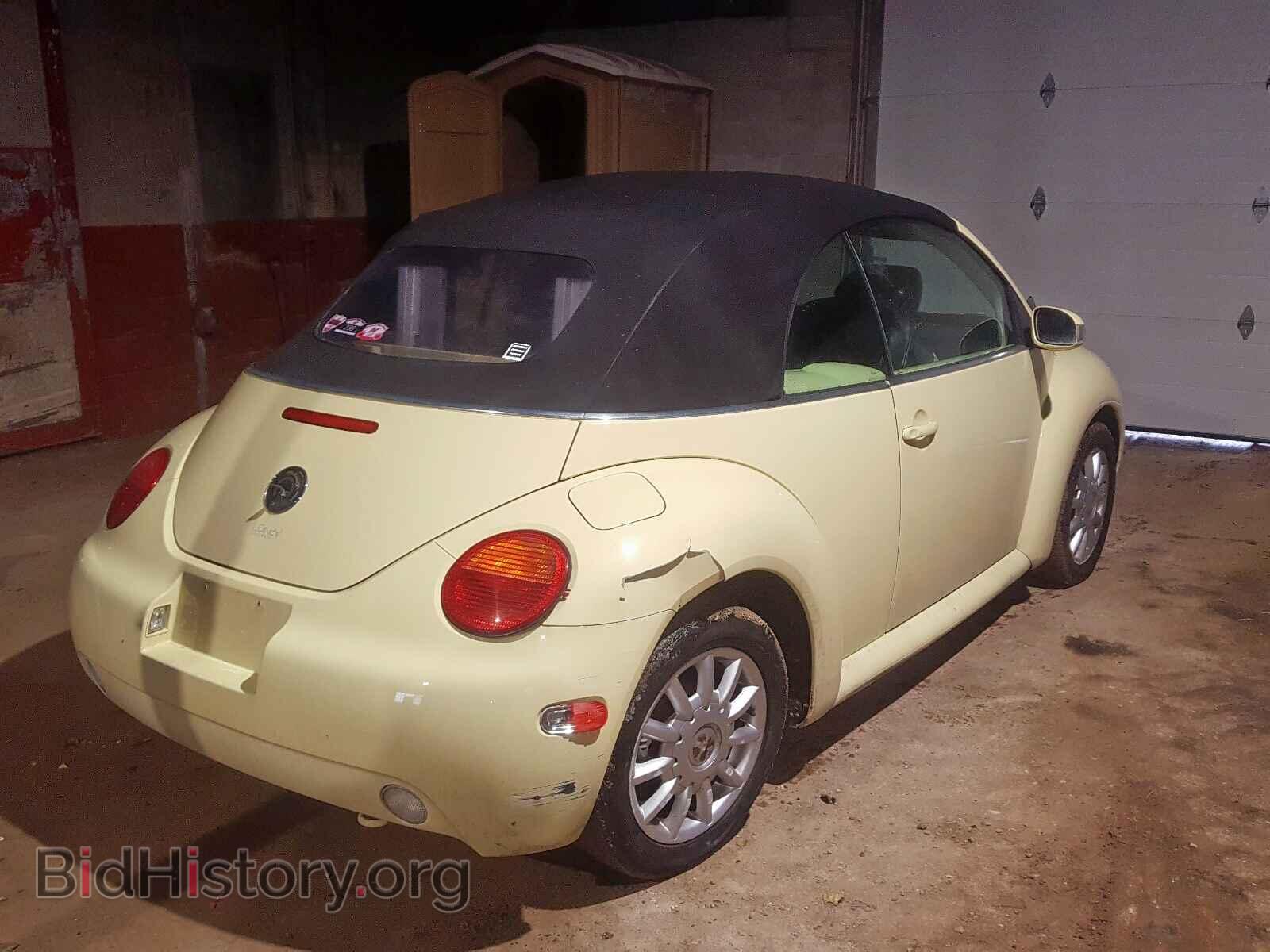 2004 VOLKSWAGEN BEETLE - VIN: 3VWCM31Y64M325940 - Фото 4
