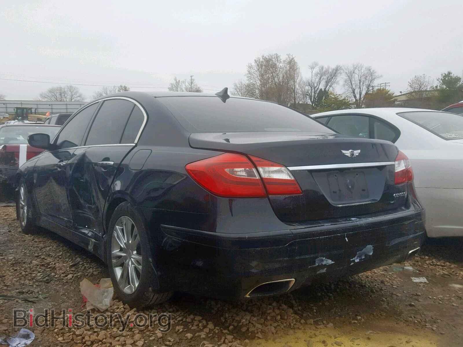 2012 HYUNDAI GENESIS - VIN: KMHGC4DD6CU189255 - Фото 3