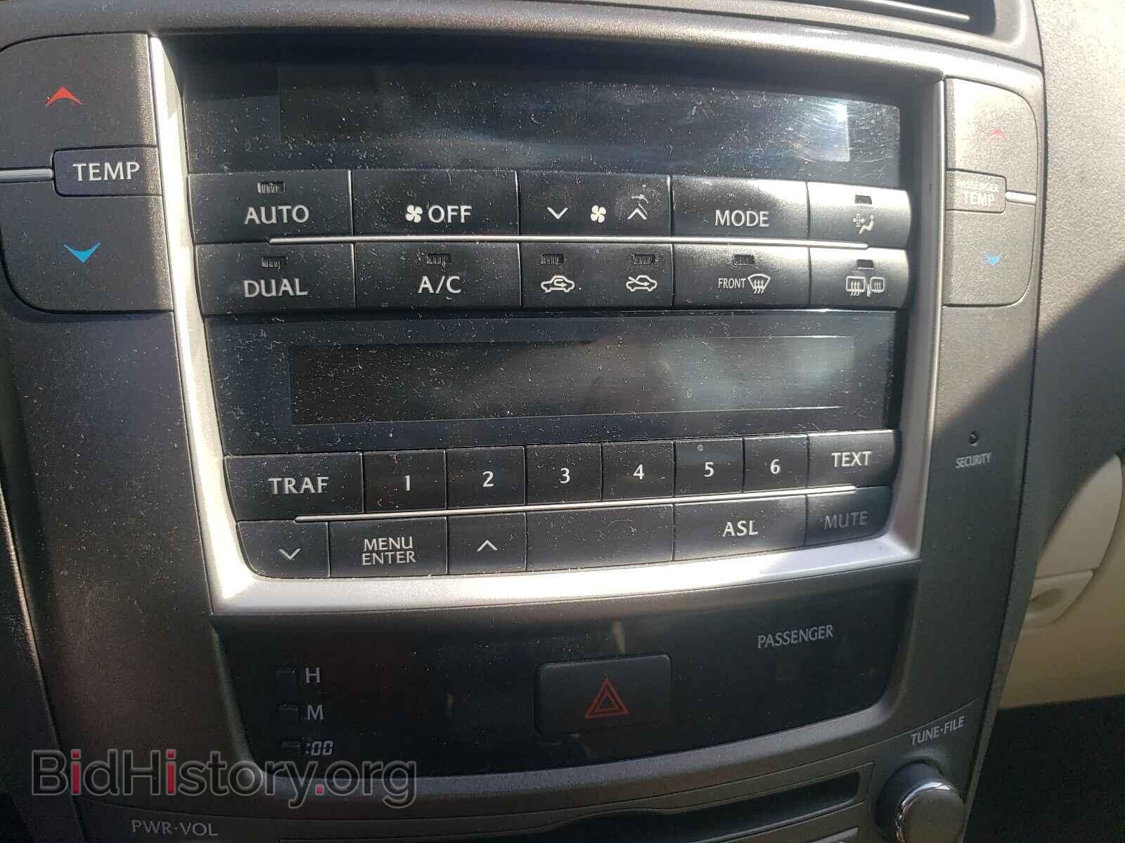 2012 LEXUS IS - VIN: JTHBF5C2XC5167117 - Фото 9