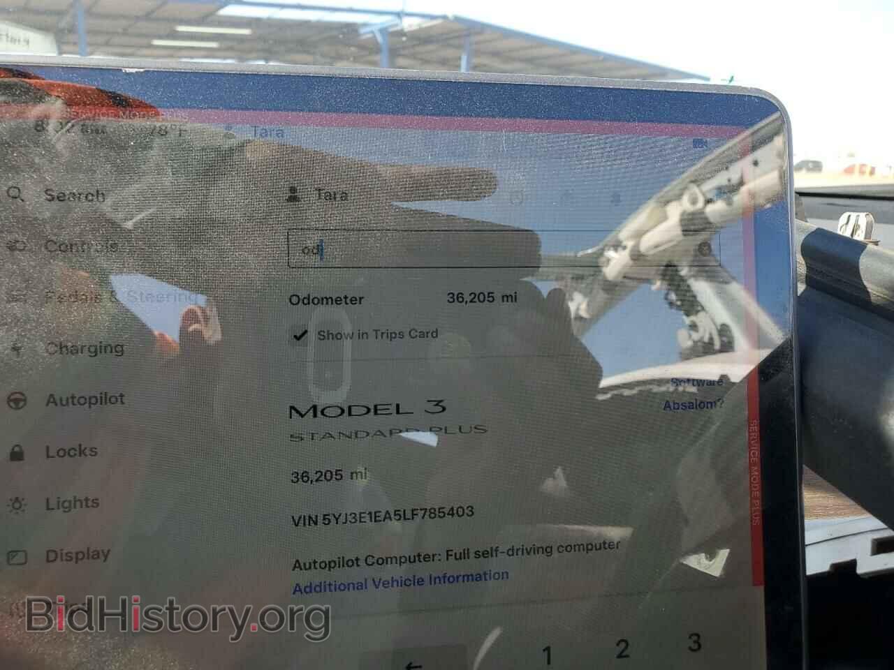2020 TESLA MODEL 3 - VIN: 5YJ3E1EA5LF785403 - Фото 9