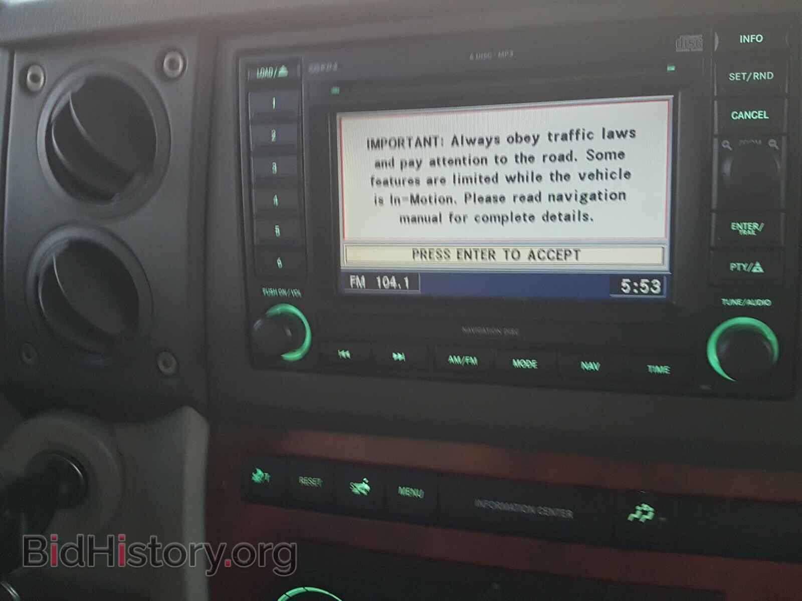 2007 JEEP COMMANDER - VIN: 1J8HH58267C680924 - Фото 9
