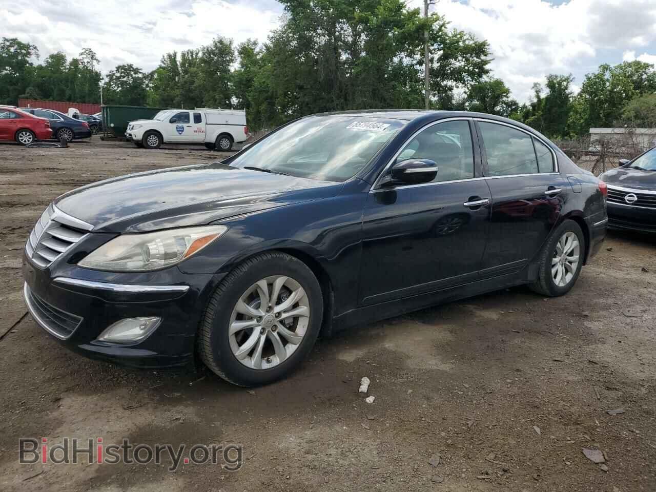 Photo KMHGC4DD8CU191377 - HYUNDAI GENESIS 2012