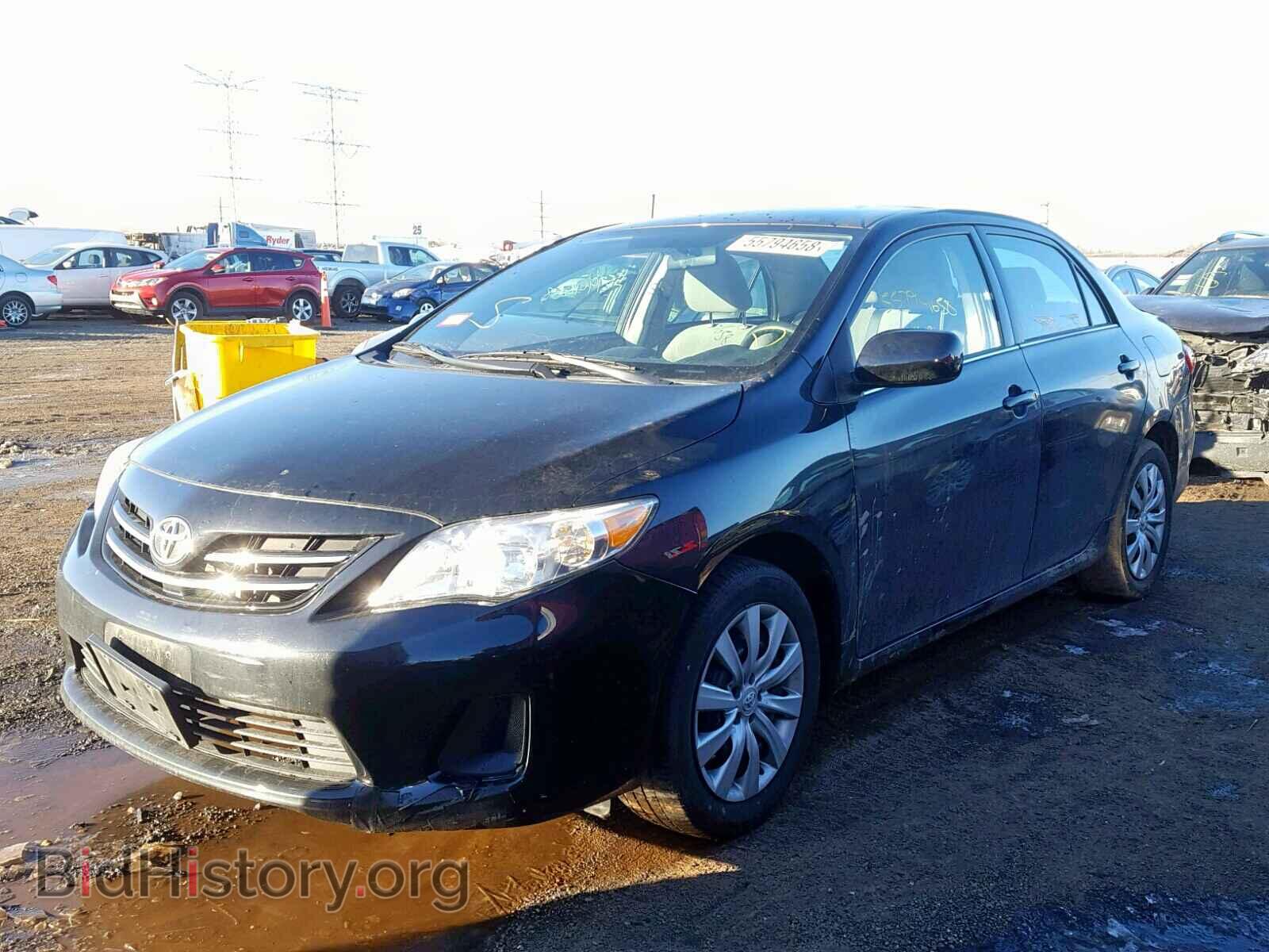 2013 TOYOTA COROLLA BA - VIN: 2T1BU4EE4DC067916 - Фото 2