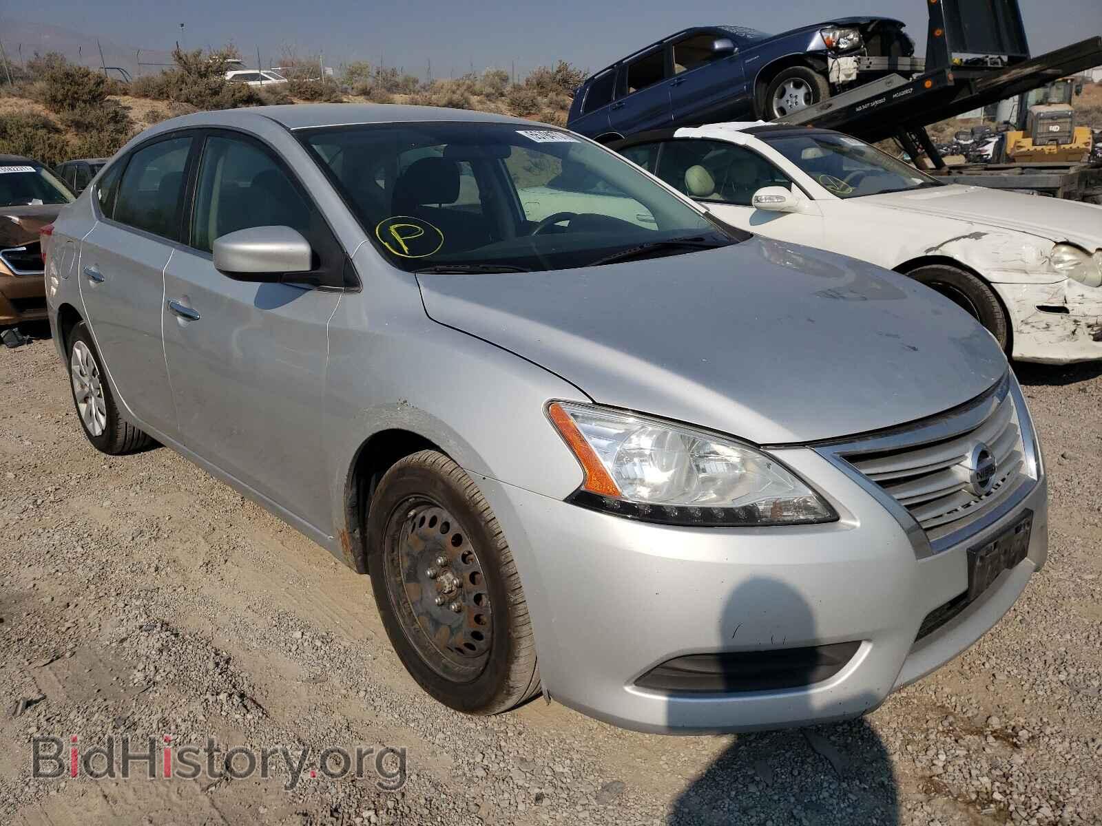 Photo 3N1AB7APXEL609970 - NISSAN SENTRA 2014