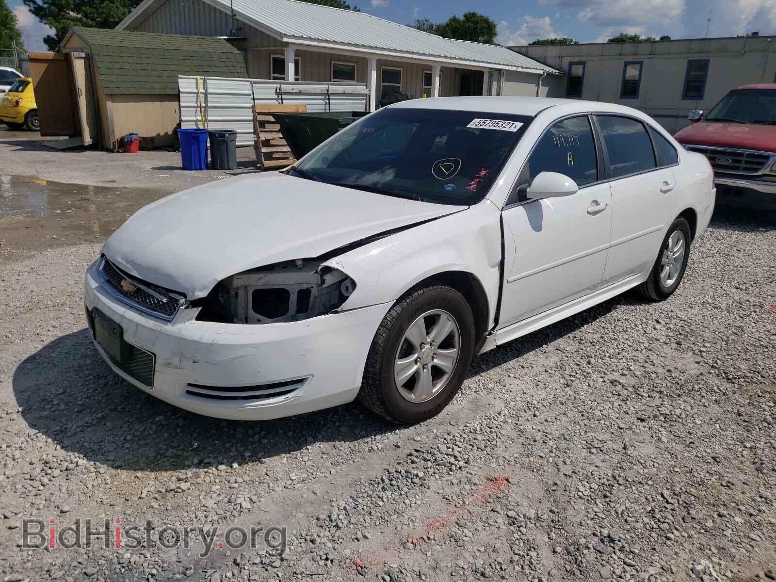 2014 CHEVROLET IMPALA - VIN: 2G1WA5E35E1189353 - Фото 2