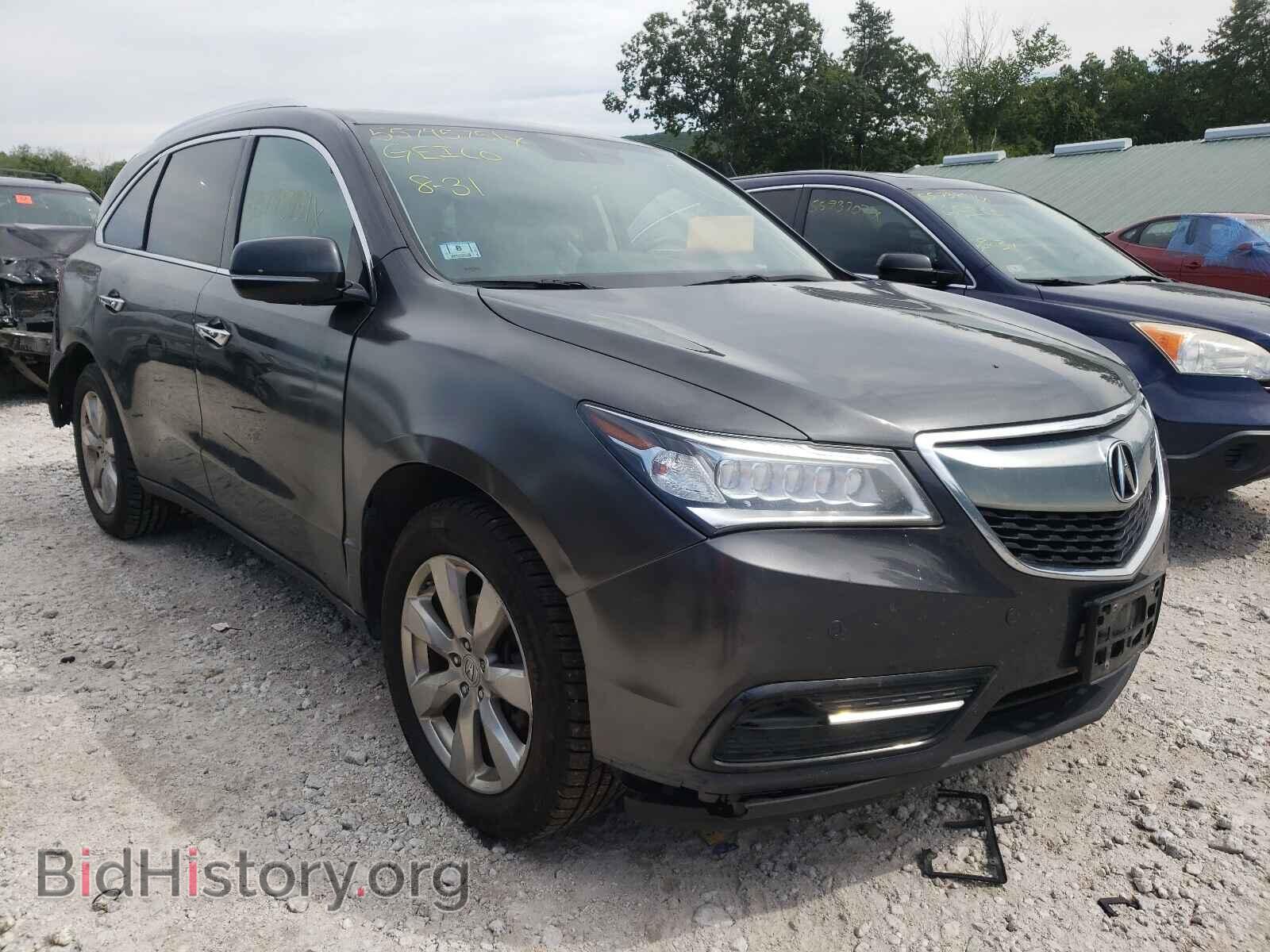 Photo 5FRYD4H84EB049105 - ACURA MDX 2014