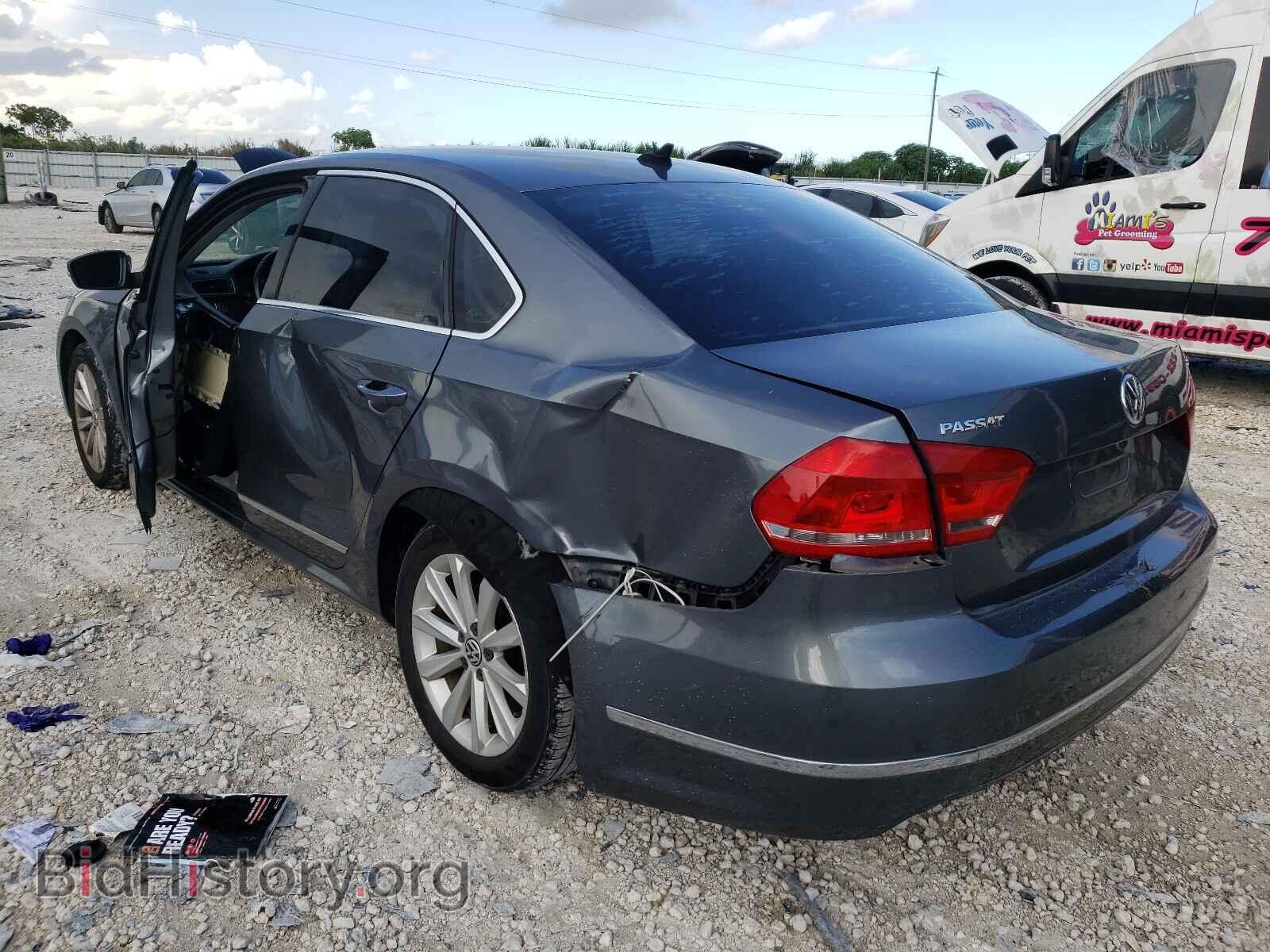2013 VOLKSWAGEN PASSAT - VIN: 1VWCH7A32DC045434 - Фото 3