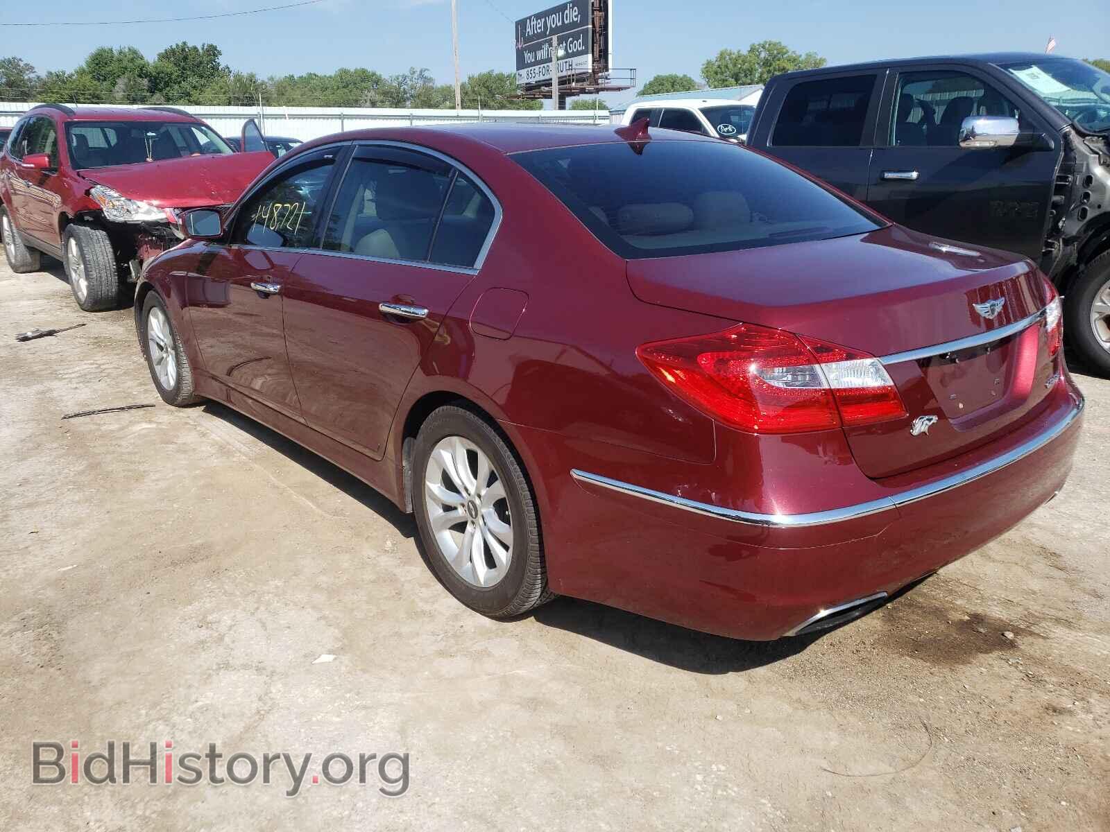 2012 HYUNDAI GENESIS - VIN: KMHGC4DD5CU191403 - Фото 3