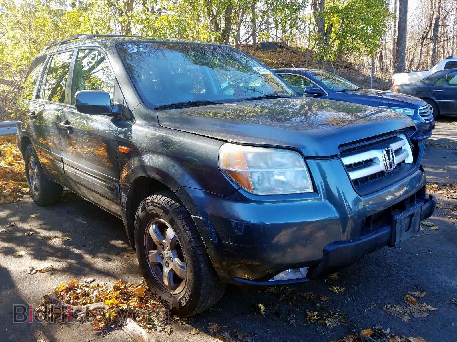 Фотография 2HKYF18676H509448 - HONDA PILOT 2006