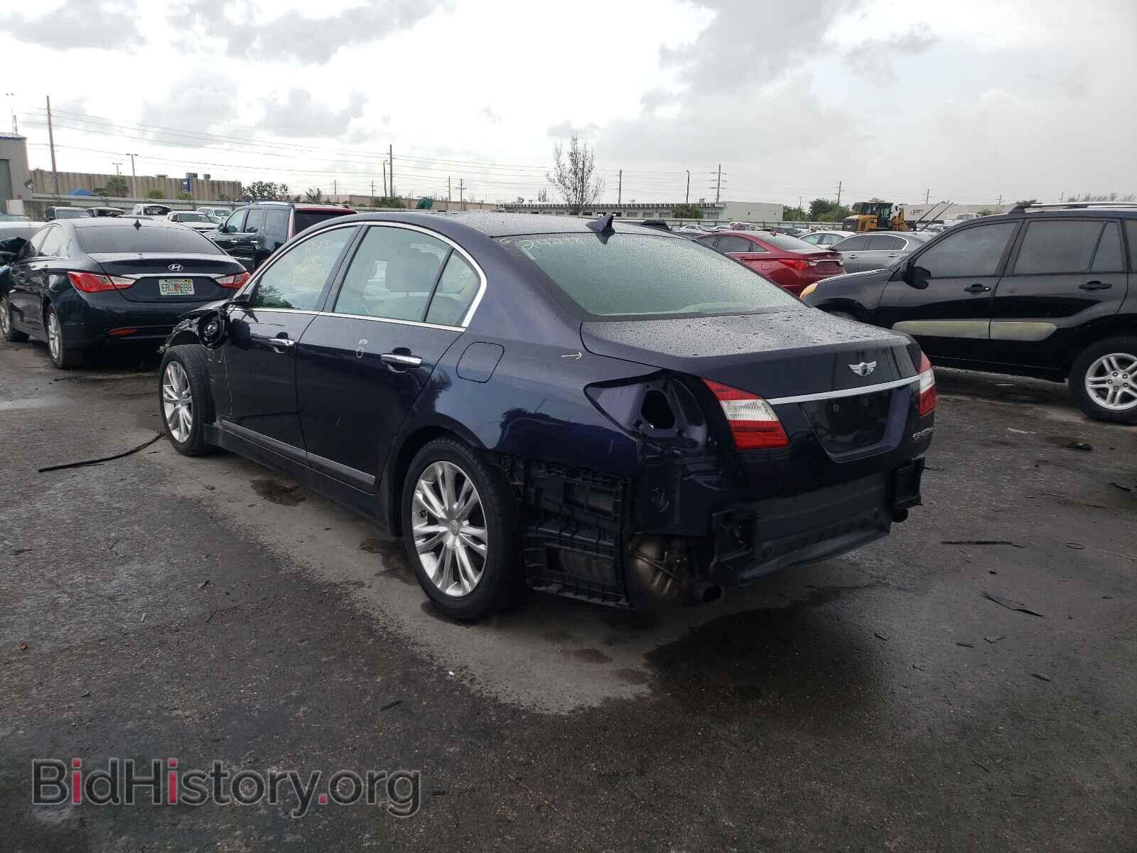 2012 HYUNDAI GENESIS - VIN: KMHGC4DF8CU165802 - Фото 3