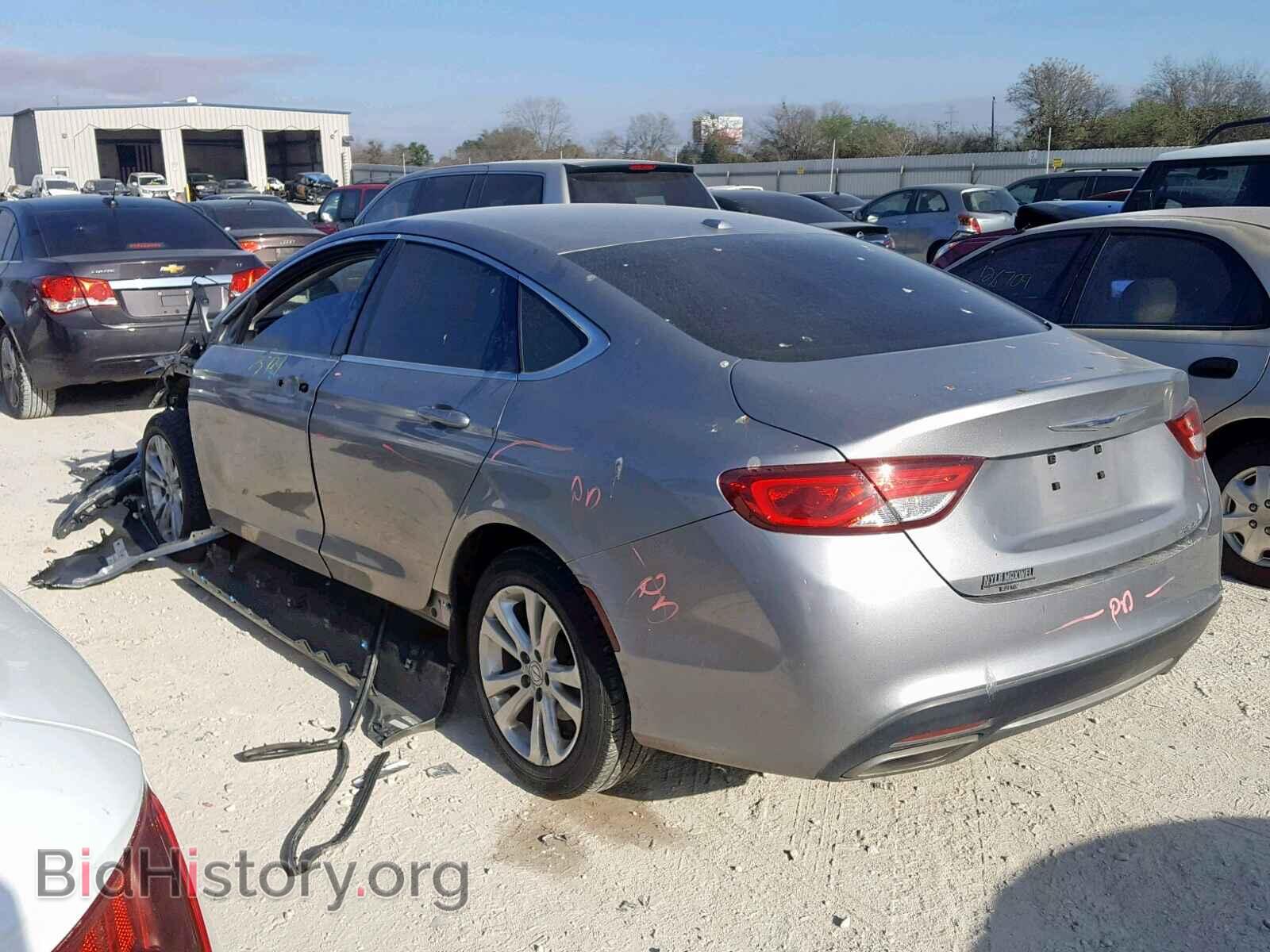 2016 CHRYSLER 200 - VIN: 1C3CCCAG8GN104433 - Фото 3