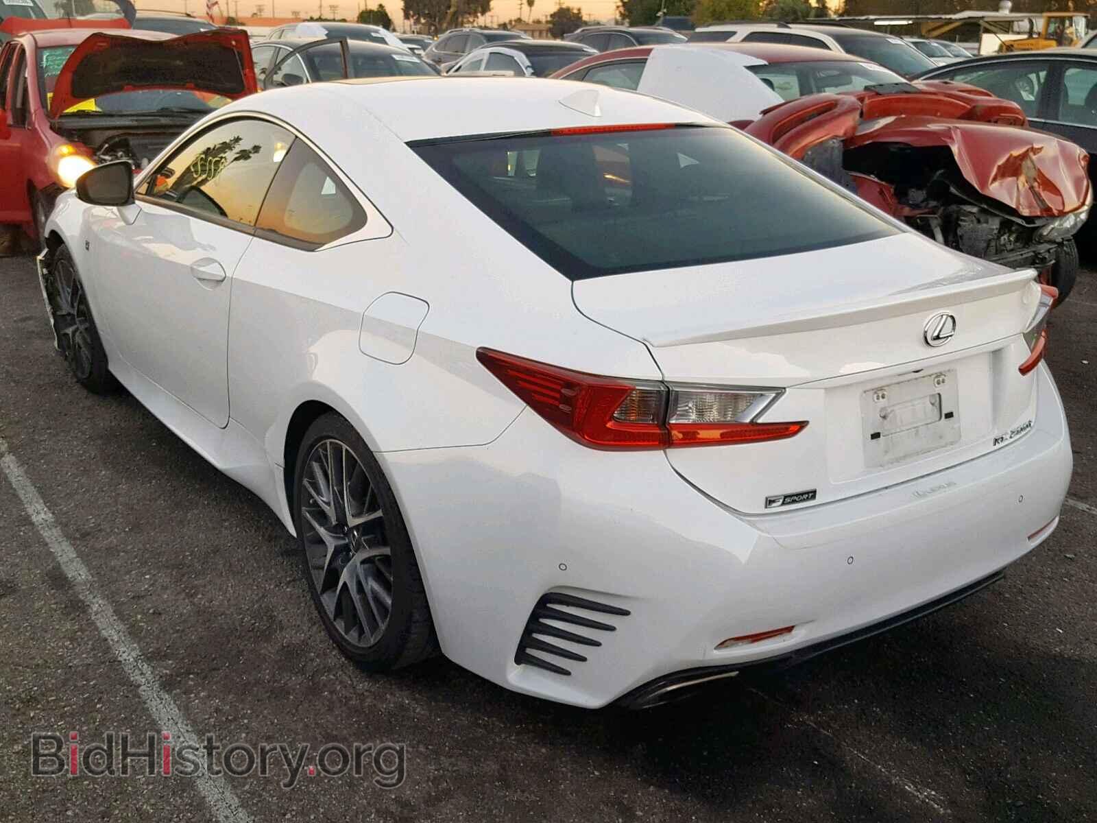 2016 LEXUS RC - VIN: JTHHA5BC0G5001729 - Фото 3