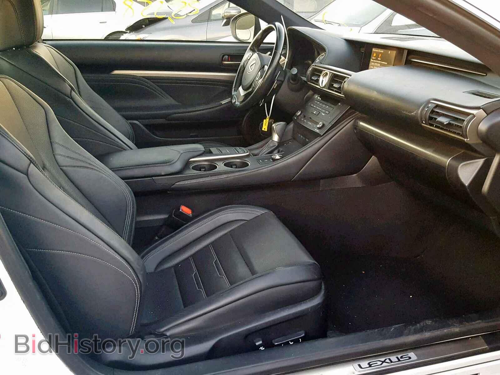 2016 LEXUS RC - VIN: JTHHA5BC0G5001729 - Фото 5