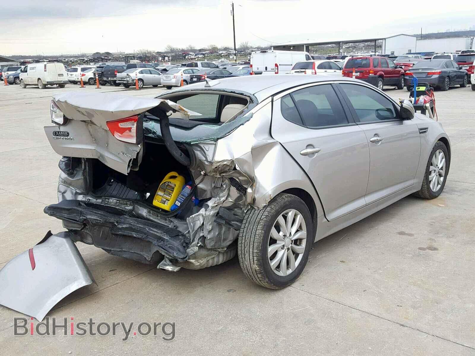 2015 KIA OPTIMA - VIN: 5XXGN4A76FG371903 - Photo 4