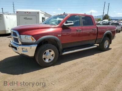 2013 RAM 2500 Powerwagon, red — VIN 3C6TR5ET8DG535394, Copart