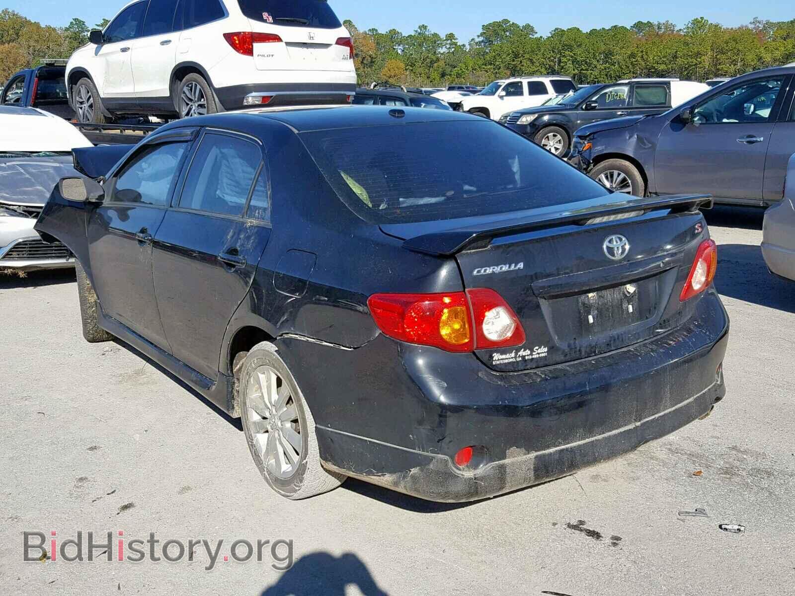 2010 TOYOTA COROLLA BA - VIN: 2T1BU4EE8AC511455 - Фото 3