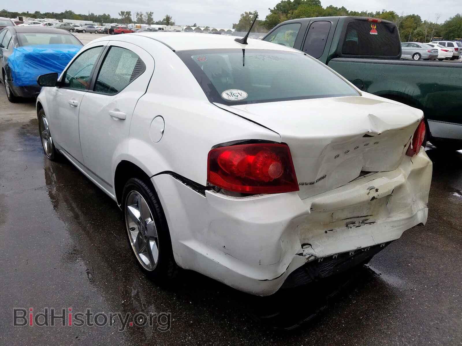 2013 DODGE AVENGER - VIN: 1C3CDZAB0DN537762 - Фото 3
