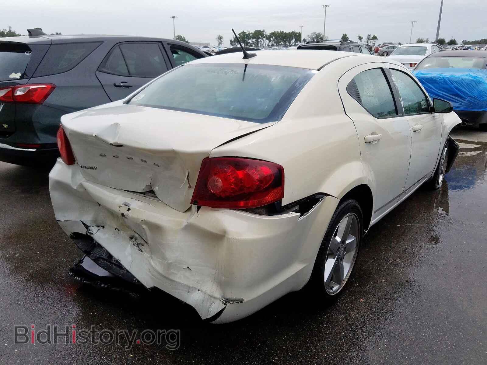 2013 DODGE AVENGER - VIN: 1C3CDZAB0DN537762 - Фото 4
