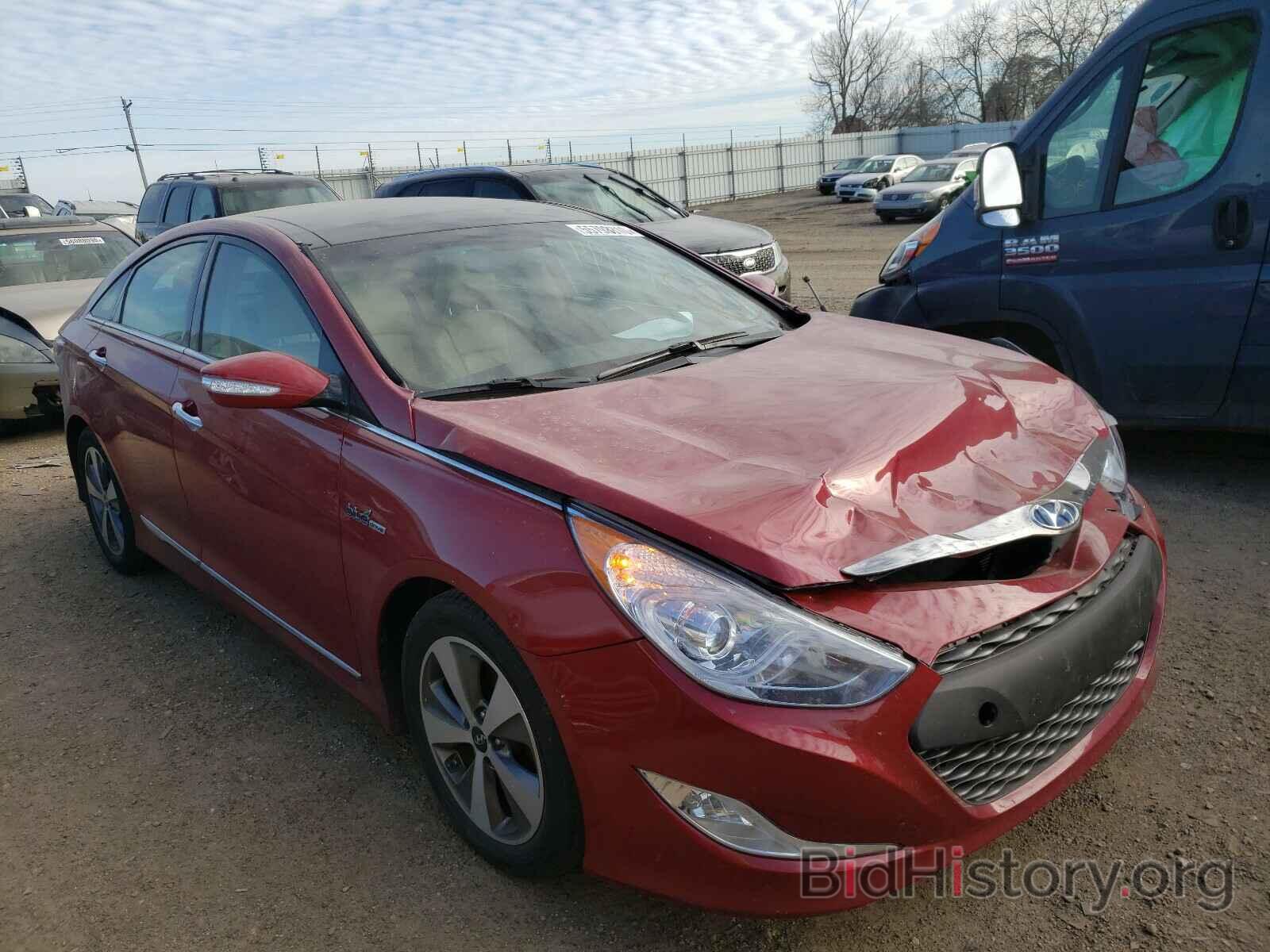 Photo KMHEC4A42BA010852 - HYUNDAI SONATA 2011