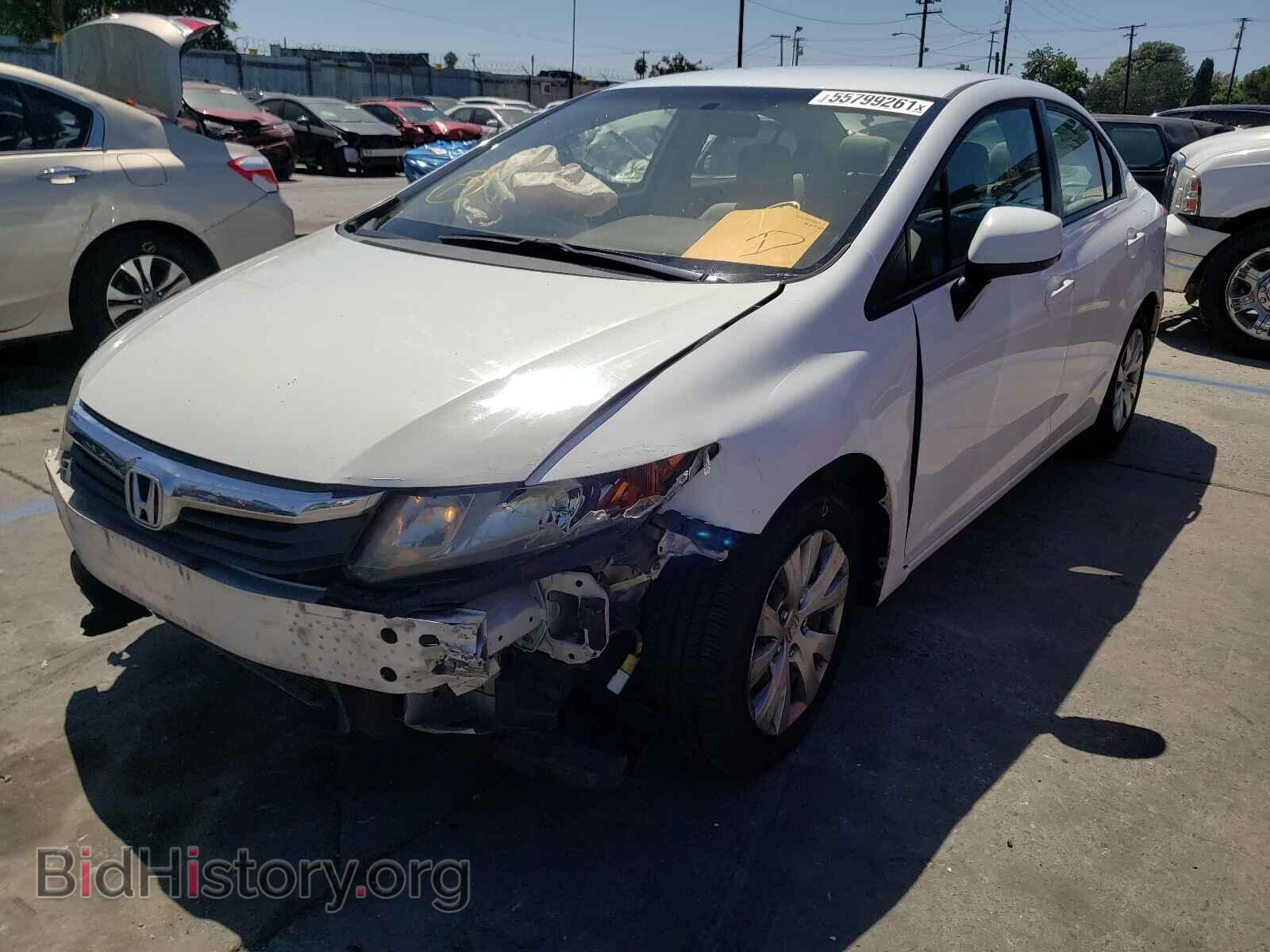 2012 HONDA CIVIC - VIN: 19XFB2F52CE389397 - Фото 2
