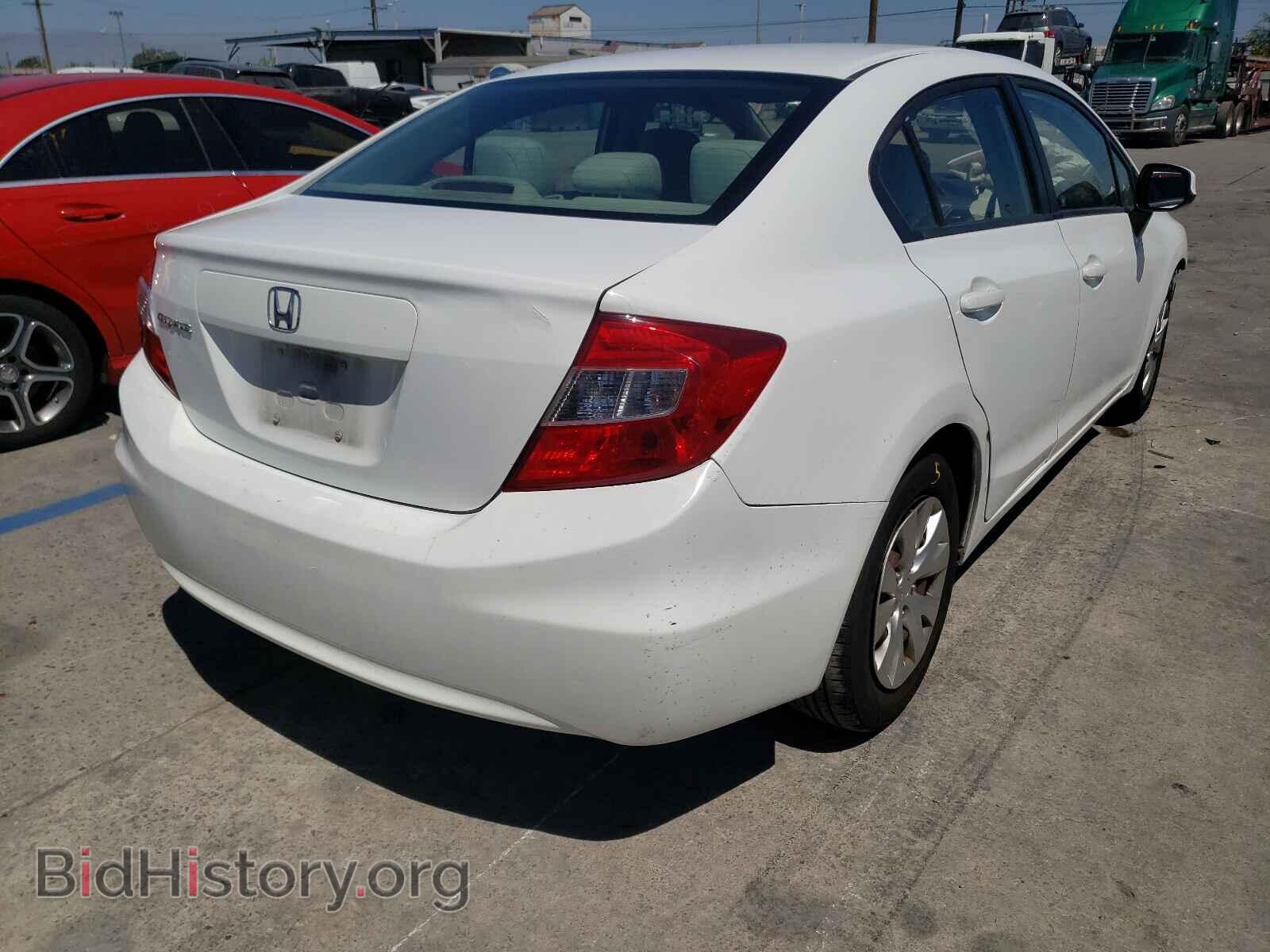 2012 HONDA CIVIC - VIN: 19XFB2F52CE389397 - Фото 4
