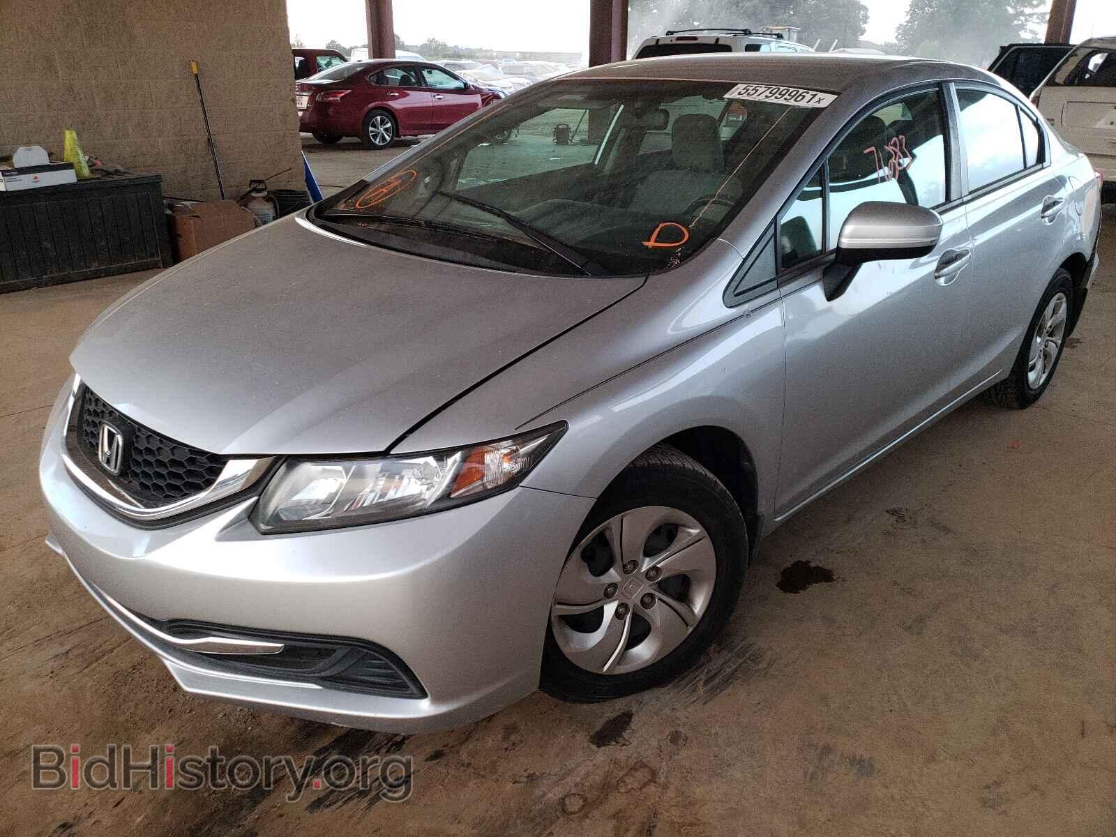 2014 HONDA CIVIC - VIN: 19XFB2F55EE003039 - Photo 2