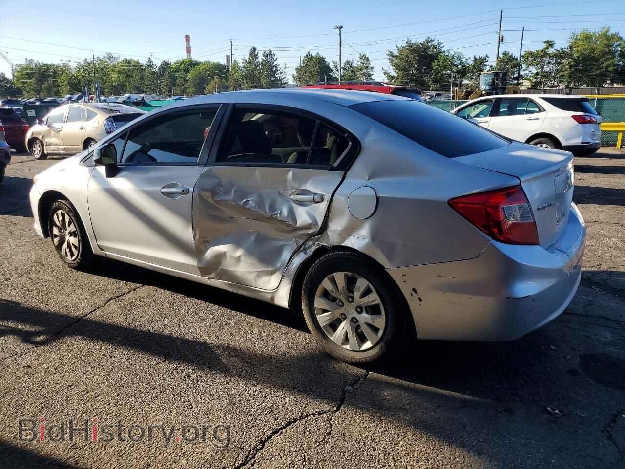 2012 HONDA CIVIC - VIN: 2HGFB2F51CH319427 - Фото 2