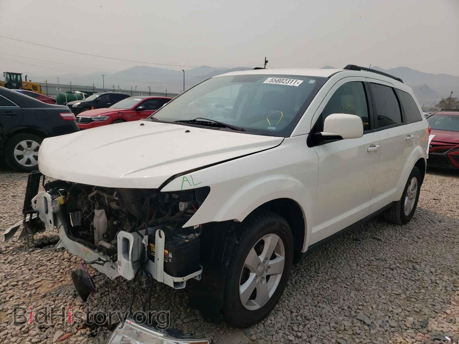 2011 DODGE JOURNEY - VIN: 3D4PH1FG3BT524592 - Фото 2