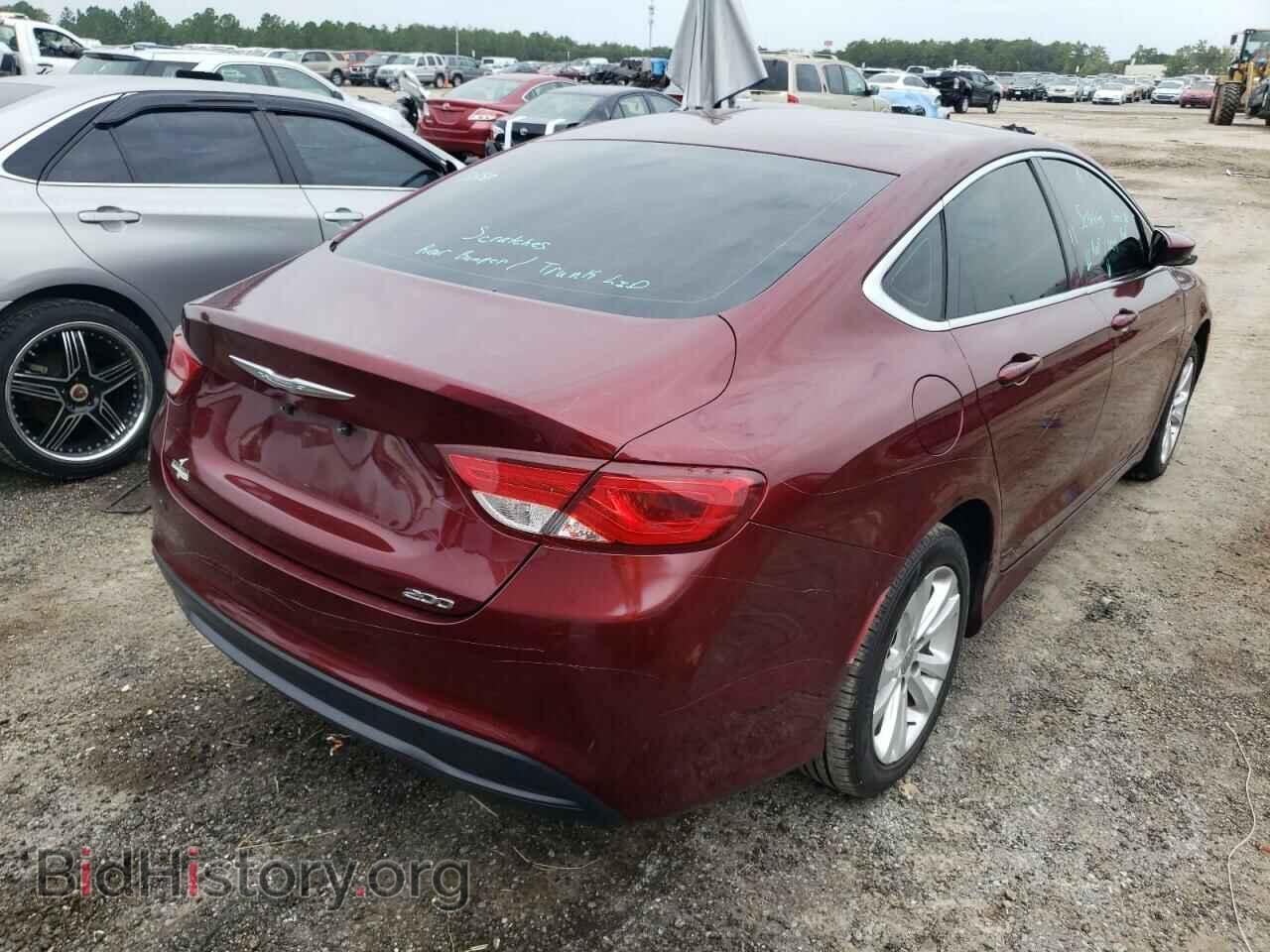 2016 CHRYSLER 200 - VIN: 1C3CCCFB6GN188054 - Фото 4