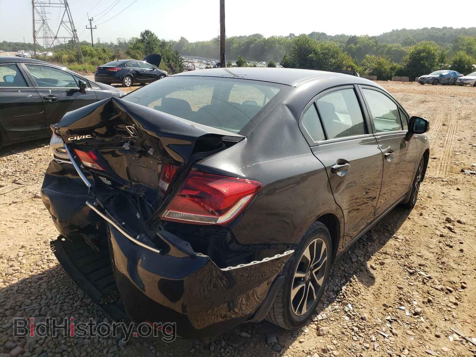 2013 HONDA CIVIC - VIN: 2HGFB2F83DH550132 - Фото 4