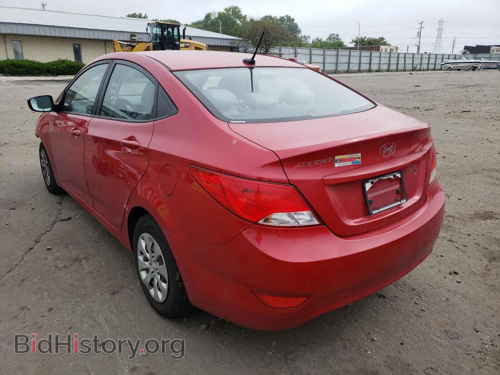 2016 HYUNDAI ACCENT - VIN: KMHCT4AE7GU089635 - Фото 3