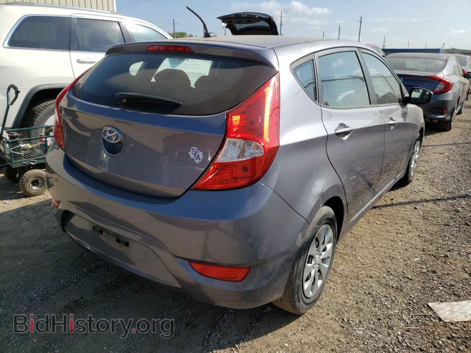 2017 HYUNDAI ACCENT - VIN: KMHCT5AE1HU337742 - Фото 4