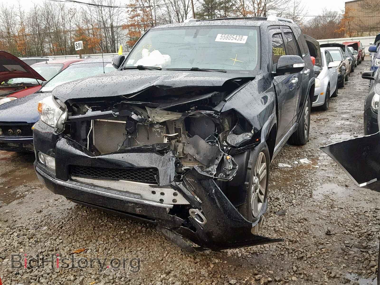 2013 TOYOTA 4RUNNER SR - VIN: JTEBU5JR4D5138412 - Фото 2