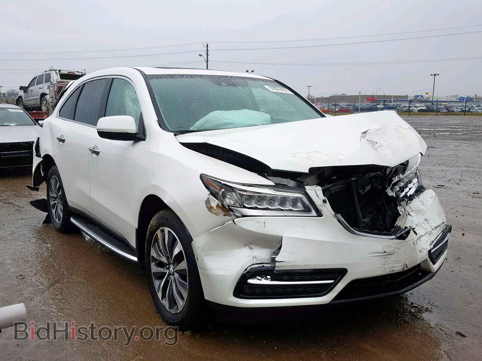 Фотография 5FRYD4H41EB002899 - ACURA MDX 2014