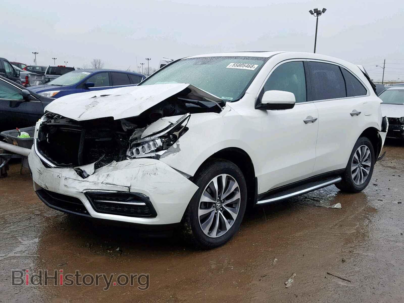 2014 ACURA MDX - VIN: 5FRYD4H41EB002899 - Фото 2