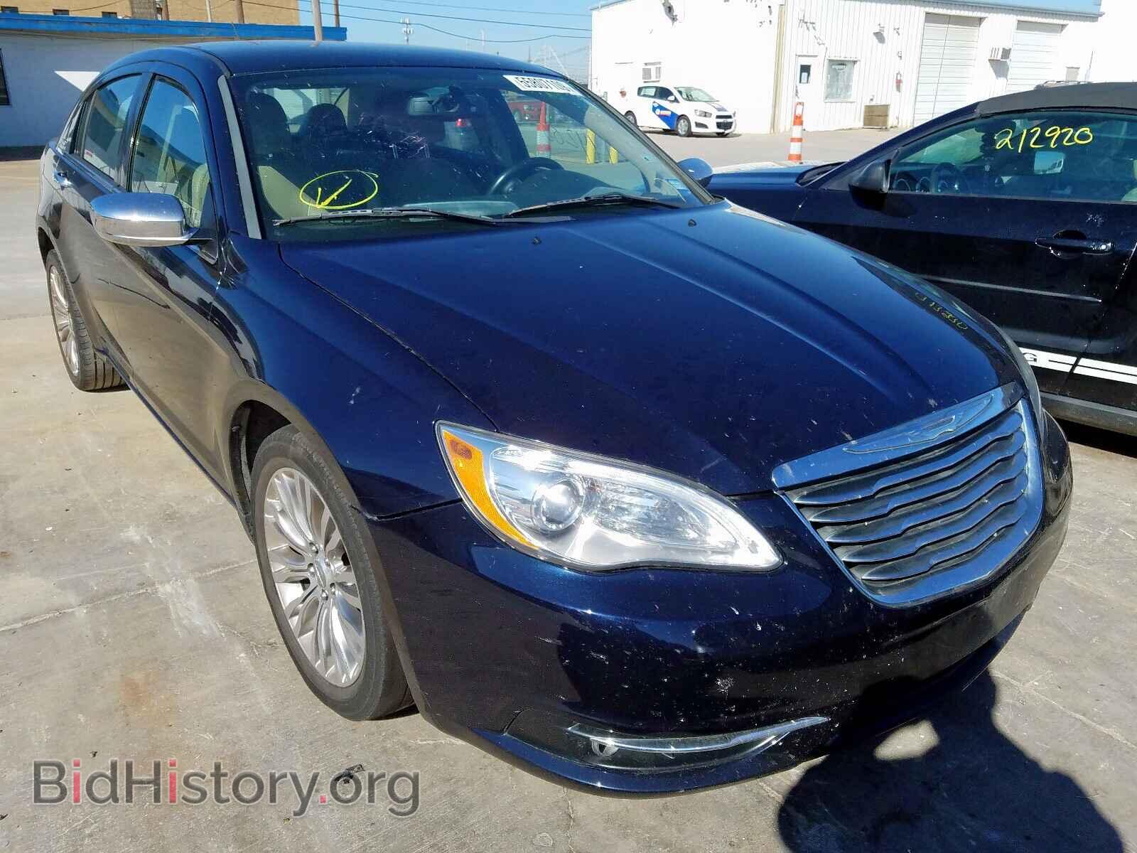 Фотография 1C3CCBCG7CN307721 - CHRYSLER 200 2012