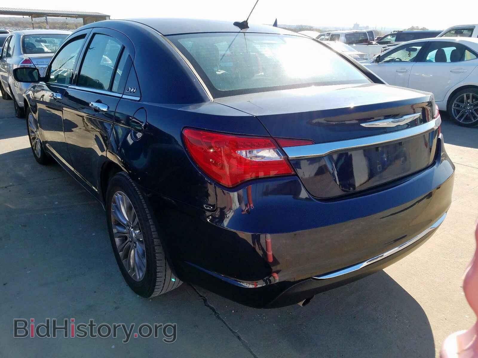 2012 CHRYSLER 200 - VIN: 1C3CCBCG7CN307721 - Фото 3