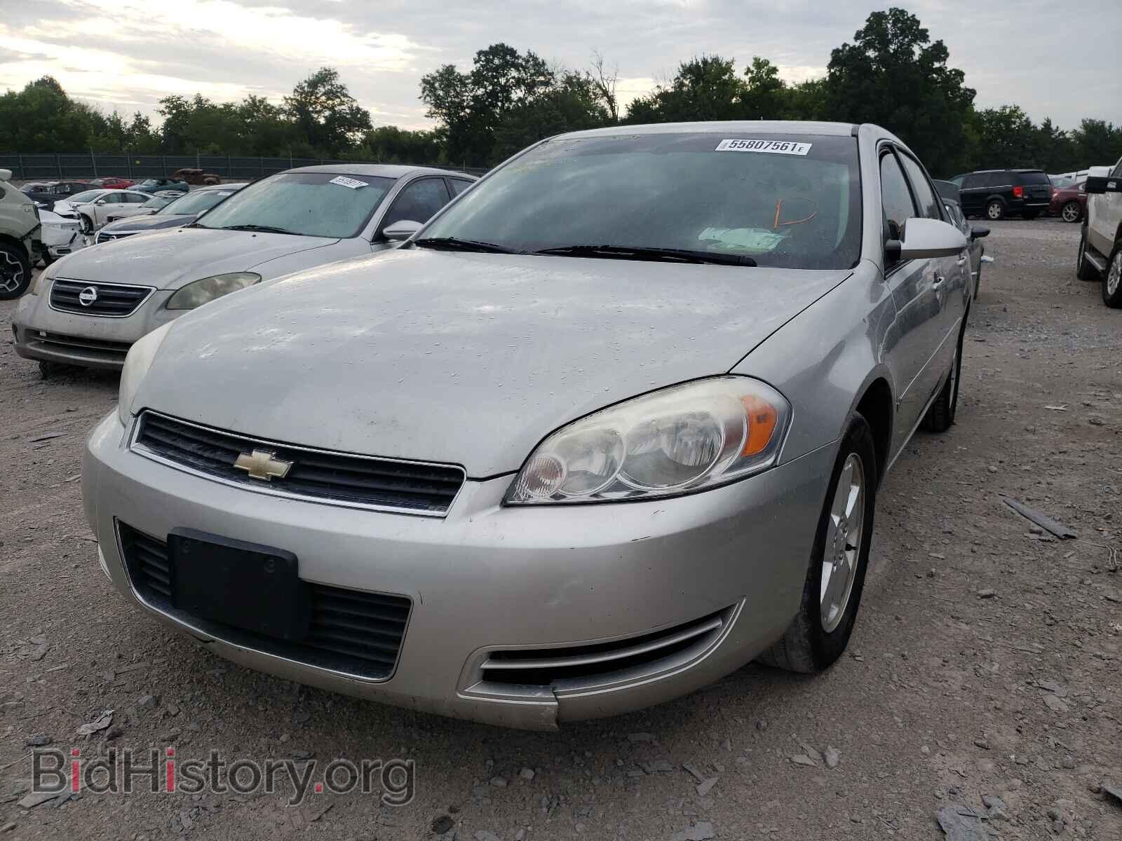 2008 CHEVROLET IMPALA - VIN: 2G1WT58N781268941 - Фото 2
