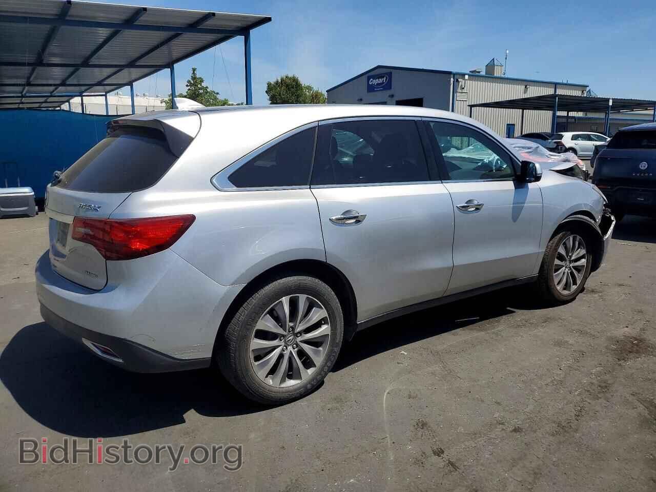 2014 ACURA MDX - VIN: 5FRYD4H48EB037343 - Фото 3