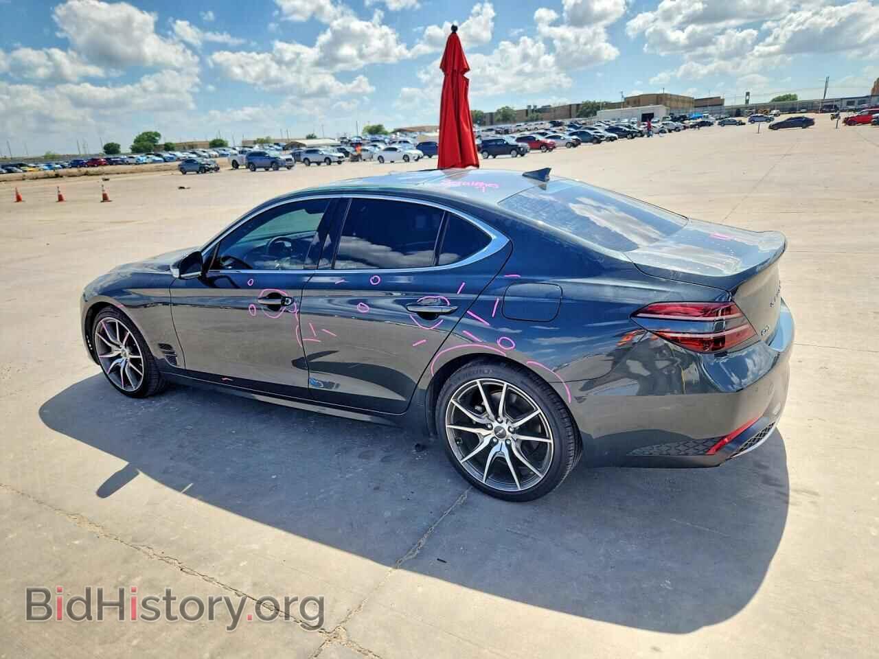 2022 GENESIS G70 - VIN: KMTG34TA6NU089673 - Фото 2