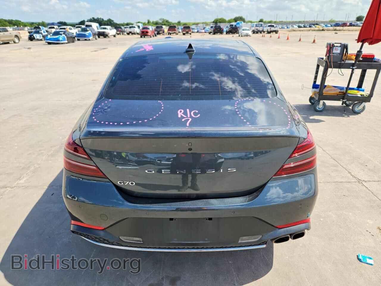 2022 GENESIS G70 - VIN: KMTG34TA6NU089673 - Фото 6
