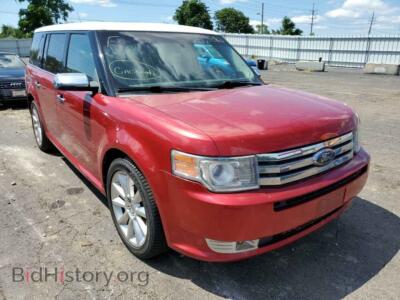 2010 Ford FLEX Flex Limit, red — VIN 2FMGK5DC2ABB30464, Copart