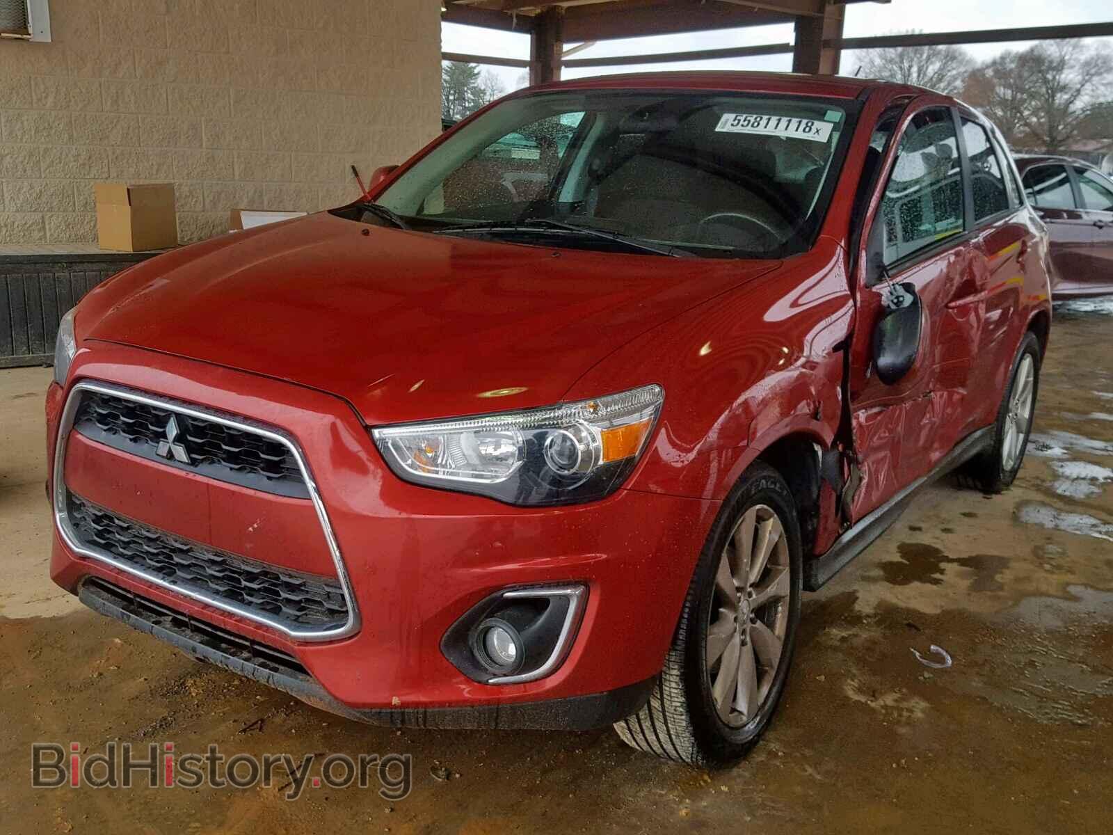 2015 MITSUBISHI OUTLANDER - VIN: 4A4AP3AU7FE048862 - Фото 2
