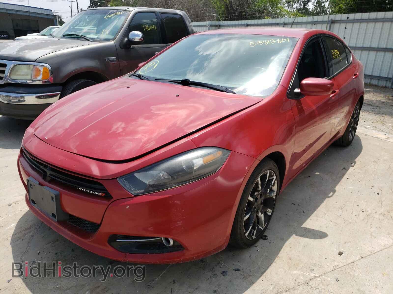 2013 DODGE DART - VIN: 1C3CDFBA2DD328825 - Фото 2