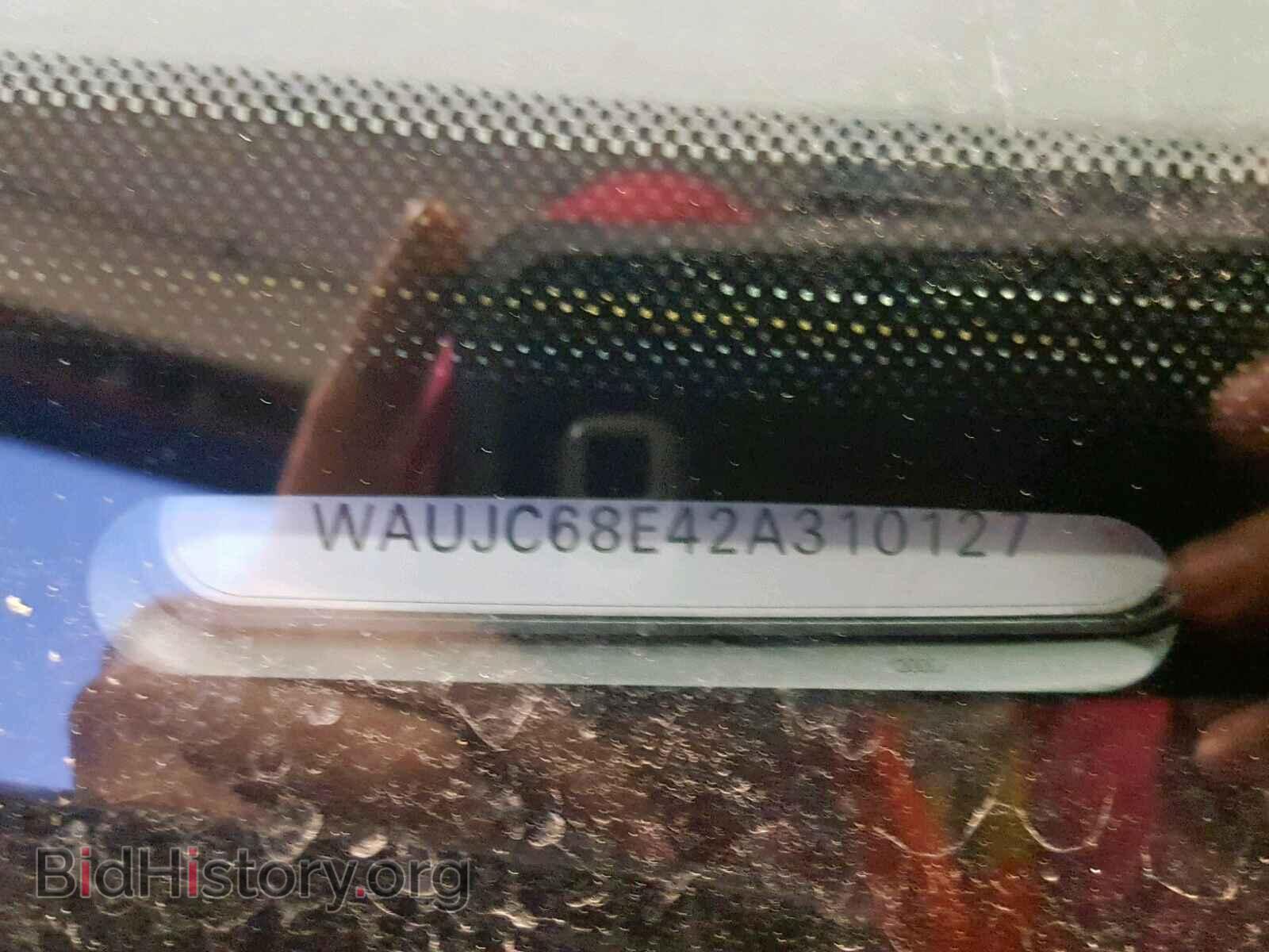 2002 AUDI A4 - VIN: WAUJC68E42A310127 - Фото 10