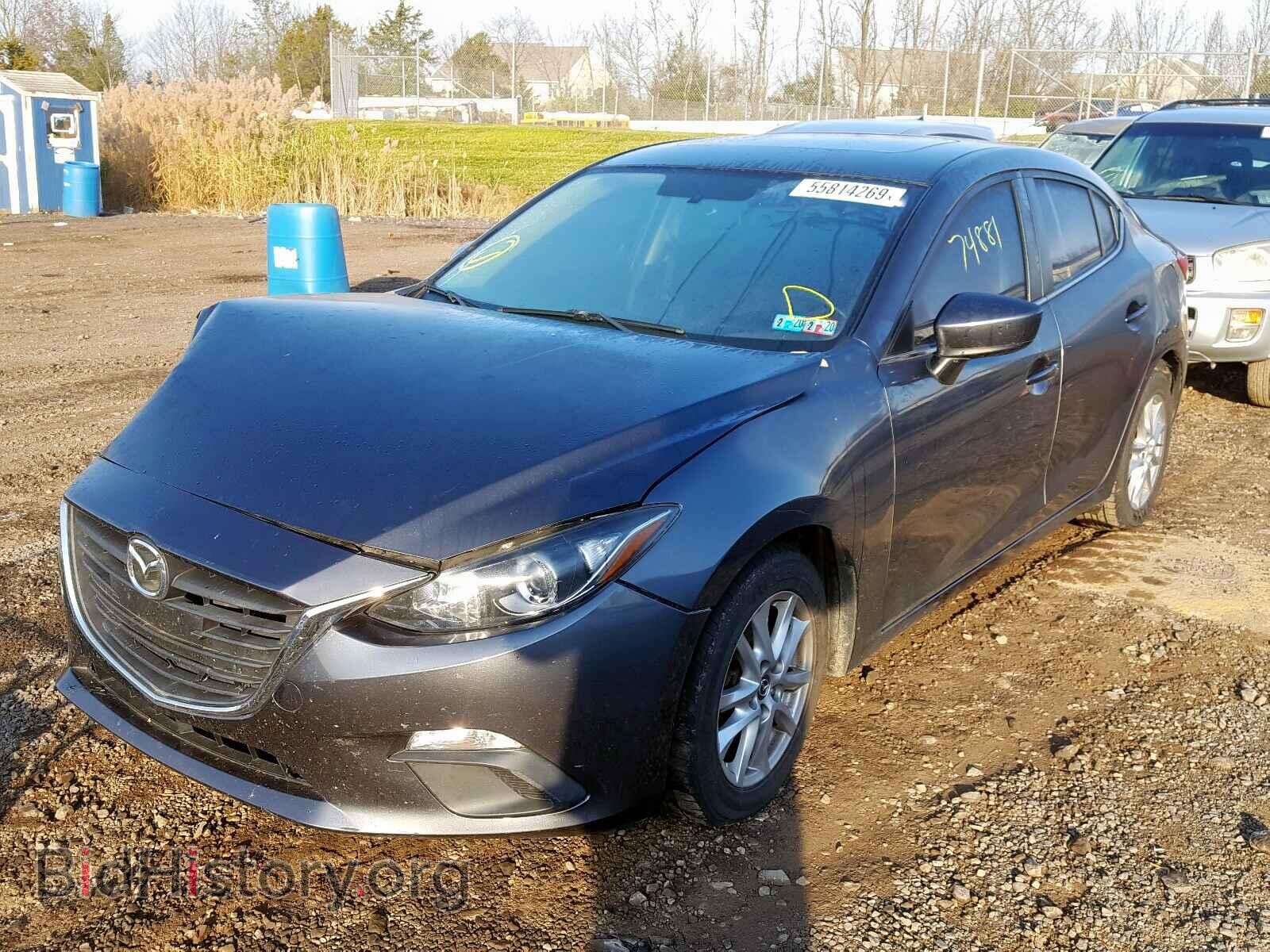 2014 MAZDA 3 - VIN: JM1BM1V74E1131264 - Фото 2