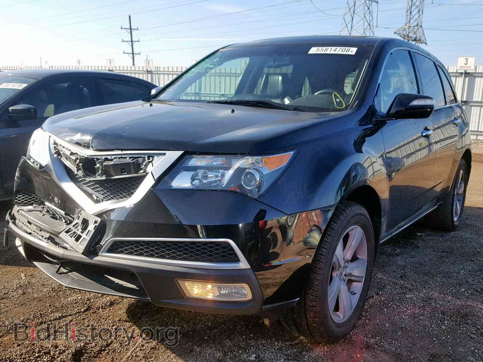 2011 ACURA MDX - VIN: 2HNYD2H63BH522030 - Фото 2