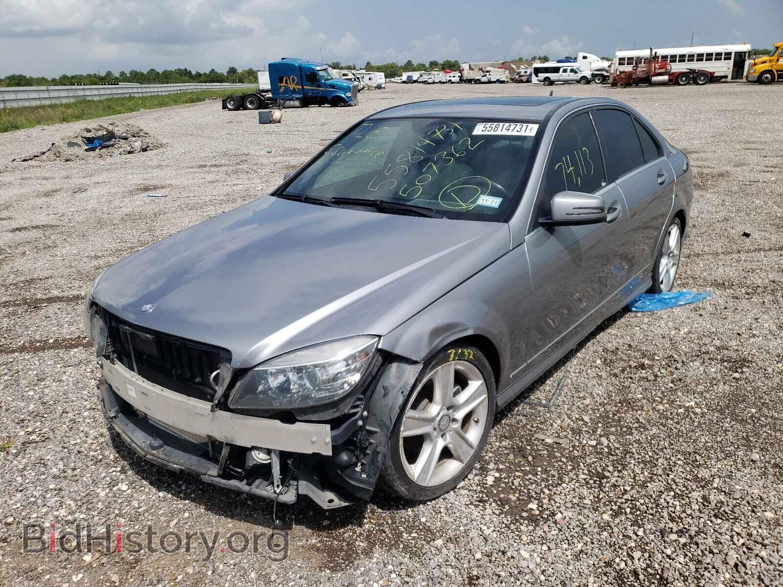 2011 MERCEDES-BENZ C-CLASS - VIN: WDDGF5EB4BA507362 - Фото 2